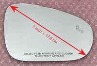 Replacement Blind Spot Mirror Glass for Lexus RC_F 2015 - 2019