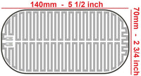 Medium Rectangle Heater Grid for Sideview Mirror Glass