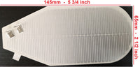 Medium Oval Heater Grid for Sideview Mirror Glass - Left