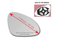 Heated Mirror Glass With Plastic Backing Plate for Buick Regal 2011 - 2017