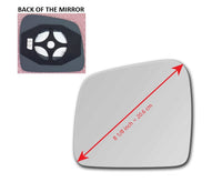 Heated Mirror Glass With Plastic Backing Plate Attached for Jeep Grand Cherokee 2011 - 2021