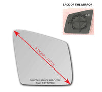 Heated Mirror Glass Similar to OEM for Mercedes-Benz ML63 AMG 2011 - 2015