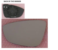 Non-Dimming Heated Mirror Glass Similar to OEM for Volkswagen CC 2009 - 2017