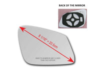 Heated Mirror Glass with Plastic Backing Plate Attached for BMW F30 F31 GT F34 F35 320i XDRIVE 2013 - 2018