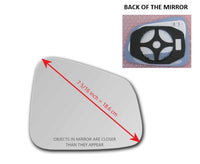 Heated Mirror Glass with Plastic Backing Plate Attached for Buick Encore 2013 - 2021