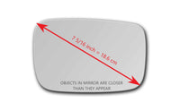 Replacement Mirror Glass for ACURA ZDX 2010 - 2013