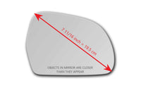 Replacement Mirror Glass for Audi A4 2009 - 2010