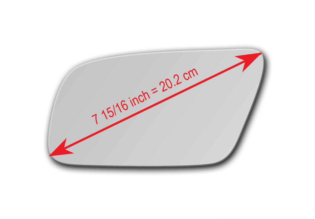 Replacement Mirror Glass for Audi A4 Quattro 2000 - 2001