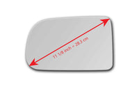 Replacement Mirror Glass for Chevrolet Avalanche 2500 2003 - 2005
