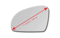 Replacement Mirror Glass for Mercedes-Benz SL400 2015 - 2016