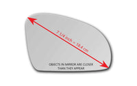 Replacement Mirror Glass for Mercedes-Benz SL400 2015 - 2016