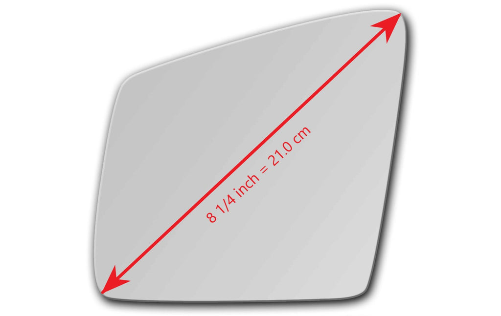 Replacement Mirror Glass for Mercedes-Benz GL450 2011 - 2016