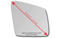 Replacement Mirror Glass for Mercedes-Benz ML550 2011 - 2015