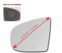 Non-Dimming Heated Mirror Glass Similar to OEM for BMW X6 2008 - 2014