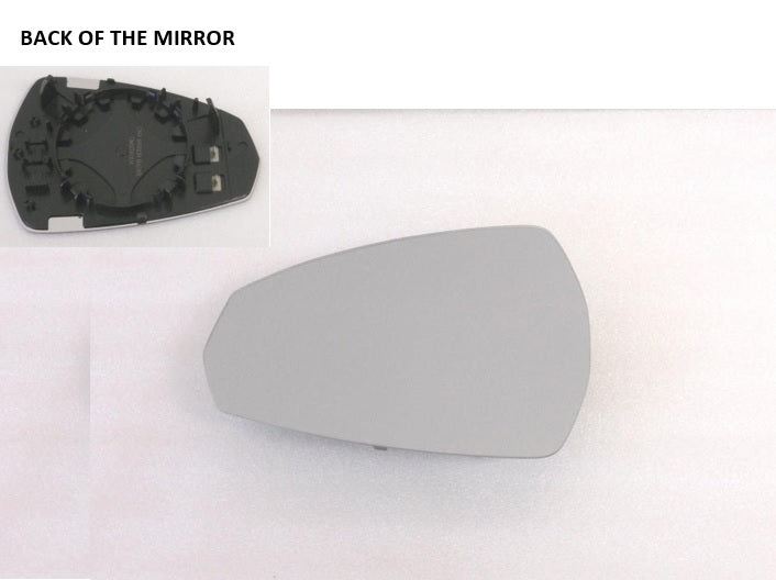 Non-Dimming Heated Mirror Glass Similar to OEM for Audi A3 Quattro MK3 2015 - 2020