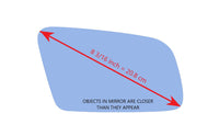 Replacement Mirror Glass for BMW 528I XDRIVE 2009