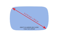Replacement Mirror Glass for BMW 323IC 1998 - 1999