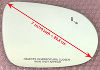 Replacement Blind Spot Mirror Glass for Kia Sorento 2016 - 2020