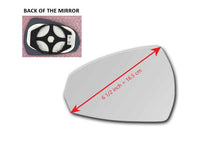 Non-Dimming Heated Mirror Glass for Audi A3 Quattro 2015 - 2020