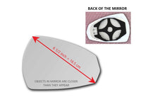 Non-Dimming Heated Mirror Glass for Audi A3 Sportback e-tron 2016 - 2018