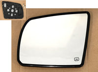 Non-Dimming Heated Mirror Glass Similar to OEM for 2008 - 2022 Toyota Sequoia