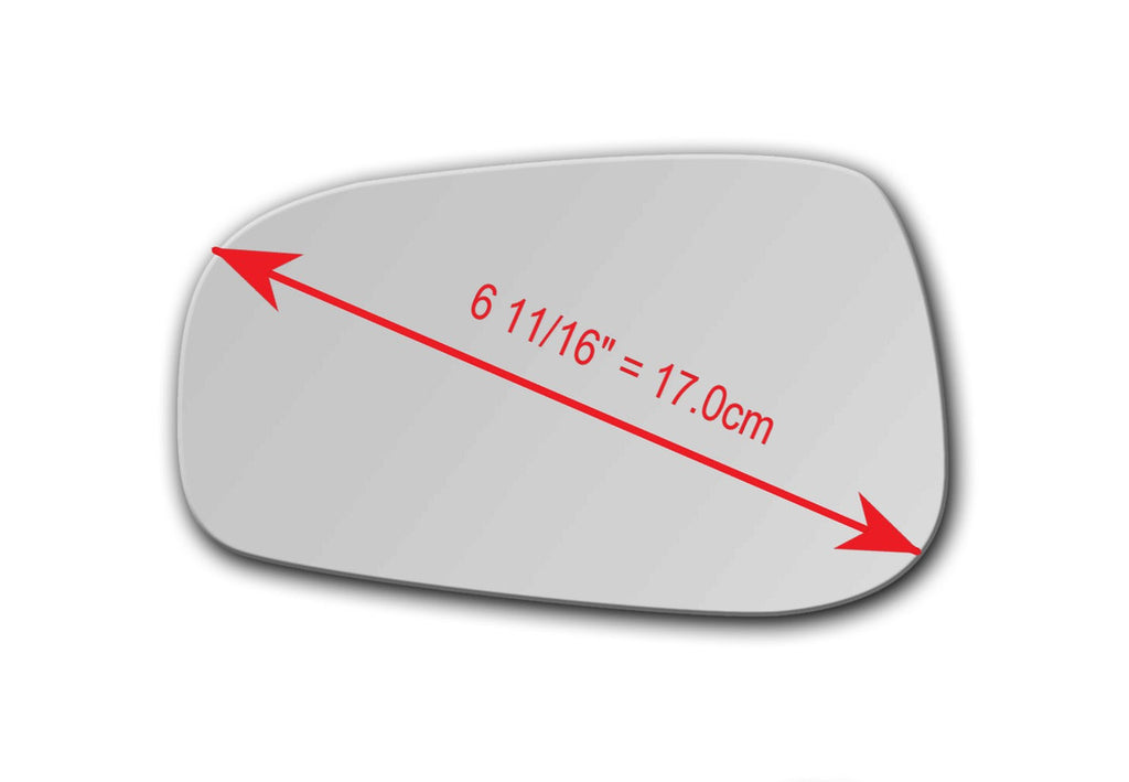 Replacement Mirror Glass for Volvo S60 2004 - 2006