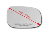 Replacement Mirror Glass for Volvo S80 2007 - 2011