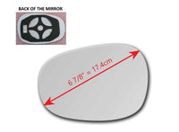 Heated Mirror Glass With Plastic Backing Plate Attached for BMW E90 E91 E92 E93 328i XDRIVE 2009 - 2013