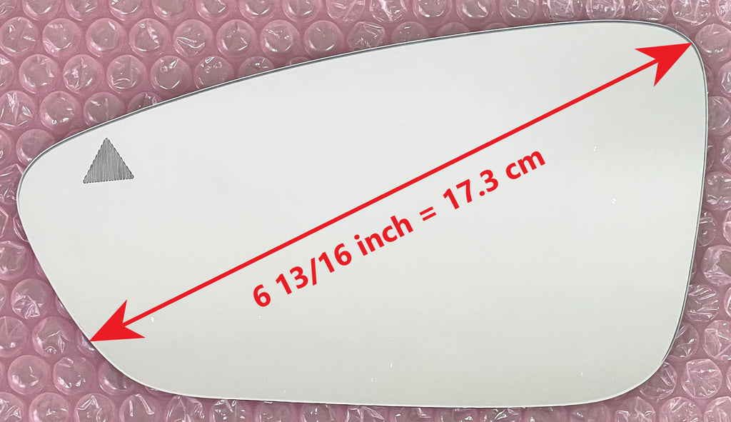 Replacement Blind Spot Mirror Glass for Chrysler 200  2015 - 2017