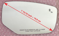 Replacement Blind Spot Mirror Glass for ACURA ILX 2013 - 2022