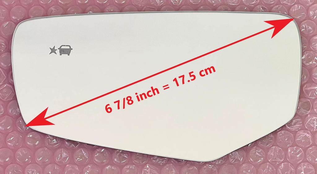 Replacement Blind Spot Mirror Glass for Cadillac CT4 2021 - 2022