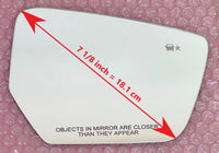 Replacement Blind Spot Mirror Glass for Chevrolet Impala 2014 - 2020