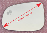 Replacement Blind Spot Mirror Glass for Jaguar XFR-S 2013 - 2015