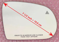 Replacement Blind Spot Mirror Glass for Jeep Compass 2018 - 2022