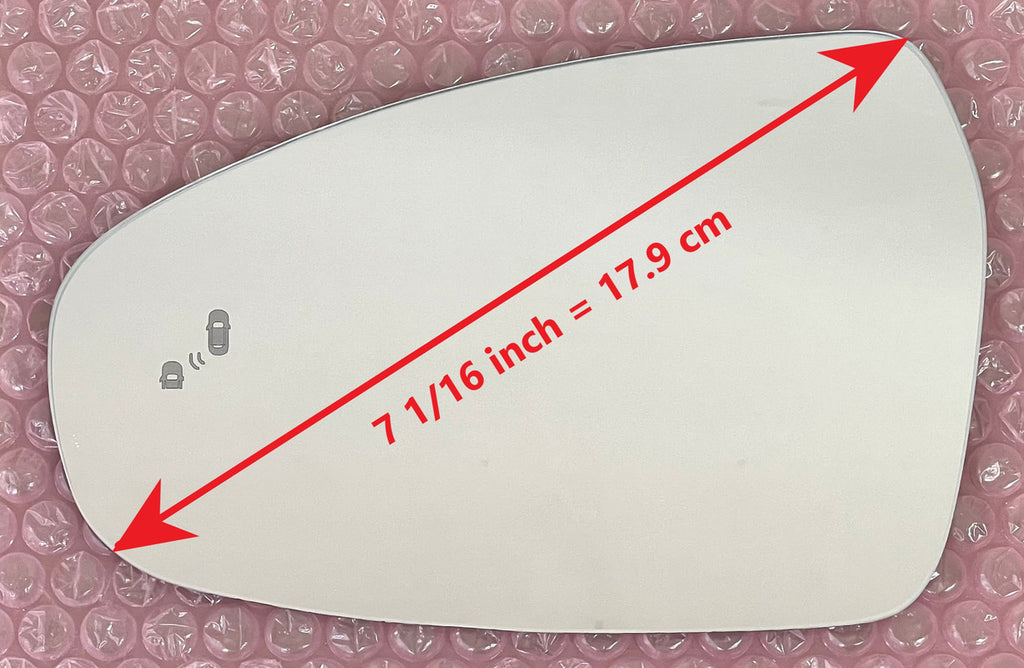 Replacement Blind Spot Mirror Glass for Kia Forte 2019 - 2022