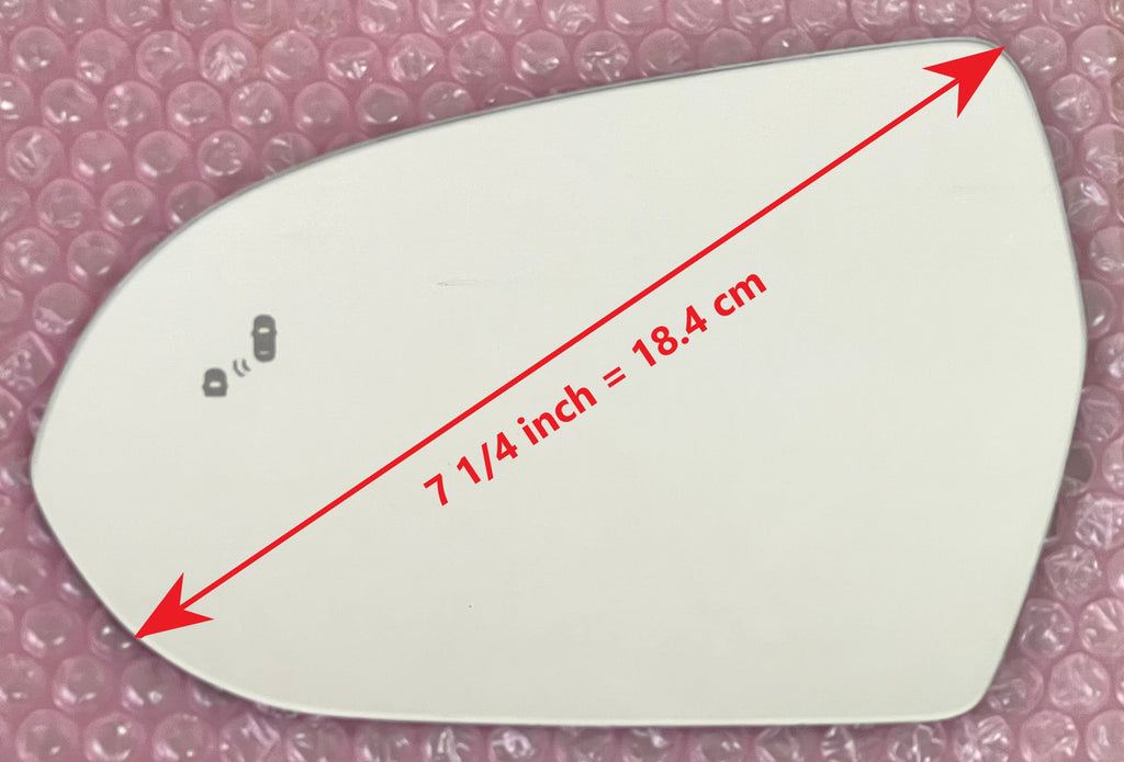 Replacement Blind Spot Mirror Glass for Kia Niro EV 2019 - 2022