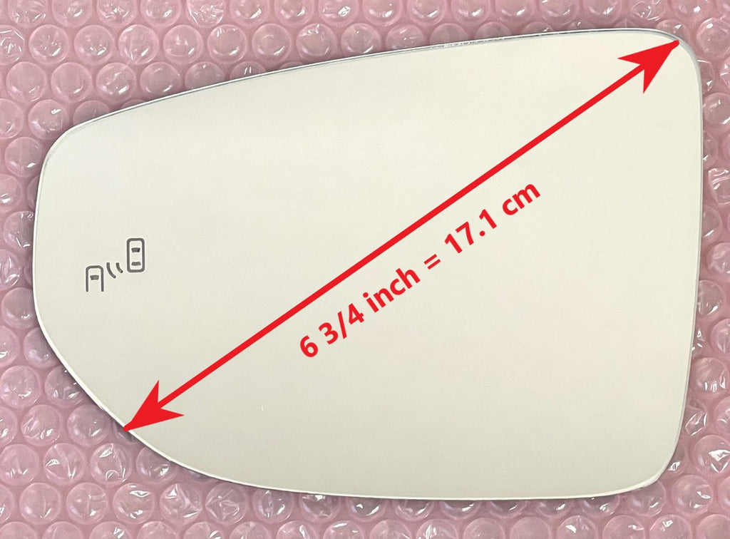 Replacement Blind Spot Mirror Glass for Lexus LS500H 2018 - 2023