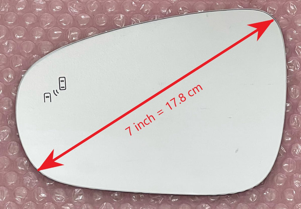 Replacement Blind Spot Mirror Glass for Lexus ES300H 2013 - 2018