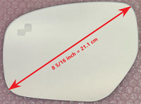 Replacement Blind Spot Mirror Glass for Mazda CX-9 2010 - 2015
