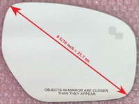 Replacement Blind Spot Mirror Glass for Mazda CX-9 2010 - 2015