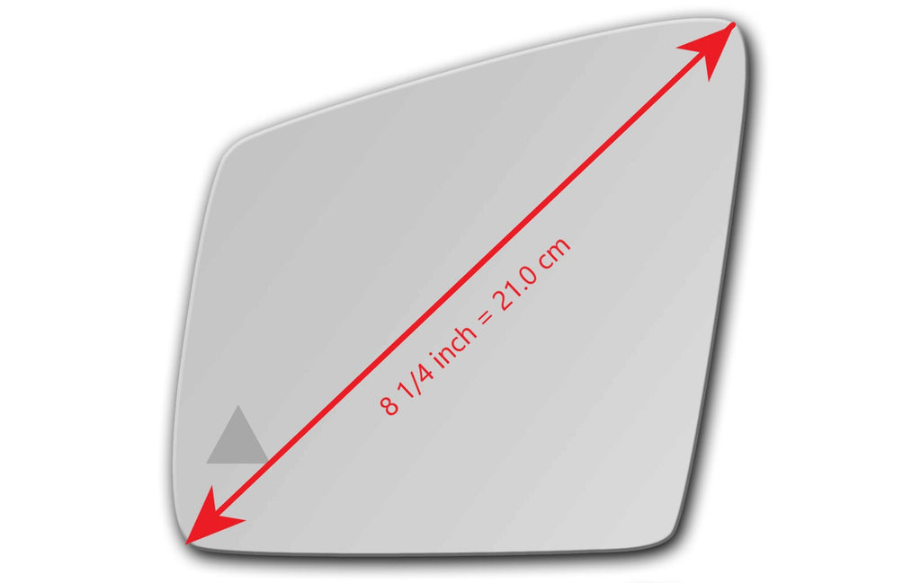 Replacement Blind Spot Mirror Glass for Mercedes-Benz ML550 2011 - 2015