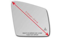 Replacement Blind Spot Mirror Glass for Mercedes-Benz ML63 AMG 2011 - 2015