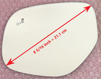 Replacement Blind Spot Mirror Glass for Mitsubishi Outlander 2010 - 2012