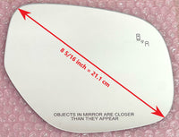 Replacement Blind Spot Mirror Glass for Mitsubishi Outlander 2010 - 2012