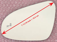 Replacement Blind Spot Mirror Glass for Toyota Camry 2013 - 2017