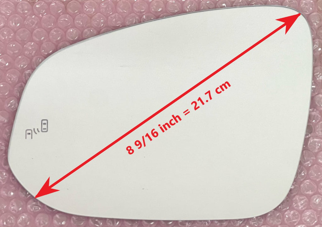 Replacement Blind Spot Mirror Glass for Toyota Tacoma 2016 - 2023