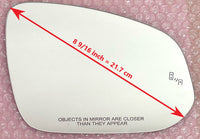 Replacement Blind Spot Mirror Glass for Toyota Highlander 2020 - 2023