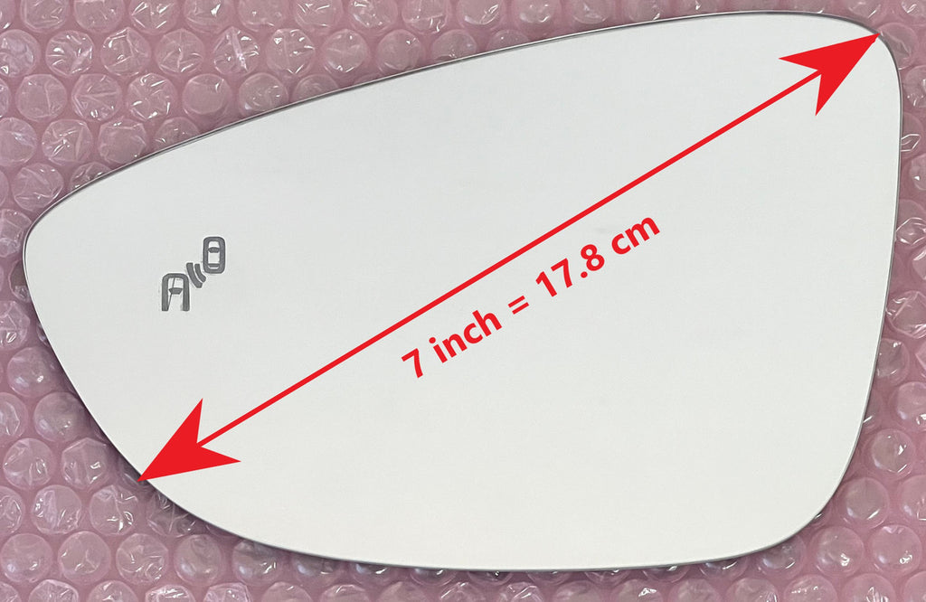 Replacement Blind Spot Mirror Glass for Volkswagen Jetta GLI 2015 - 2018