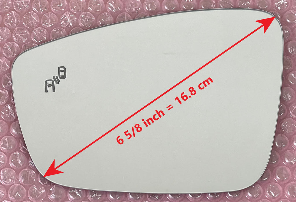 Replacement Blind Spot Mirror Glass for Volkswagen Beetle 2012 - 2019