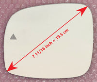 Replacement Blind Spot Mirror Glass for Dodge Grand Caravan 2008 - 2020